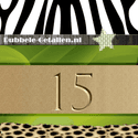 Nummer 15 Dubbele-Getallen