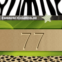 Nummer 77, Dubbele-Getallen